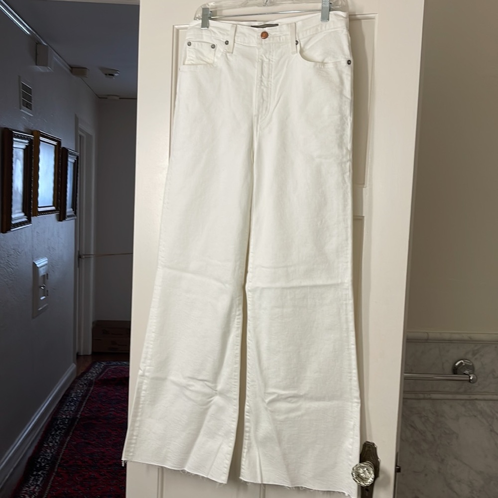 J.Crew Point Sur premium stretch desert jean in white BH233 - Picture 9 of 13